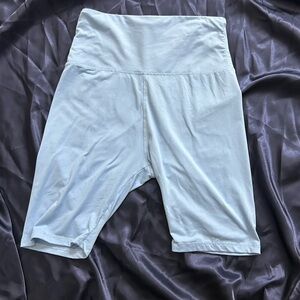 Light Blue High-Waisted Leggings
